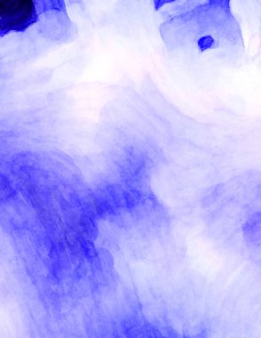 Soyut suluboya sanat eserleri. Fırça boyalı dijital resim. Renkli yaratıcı suluboya çizimi.