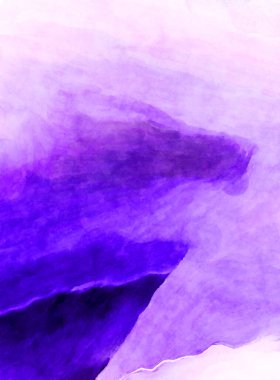 Soyut suluboya sanat eserleri. Fırça boyalı dijital resim. Renkli yaratıcı suluboya çizimi.