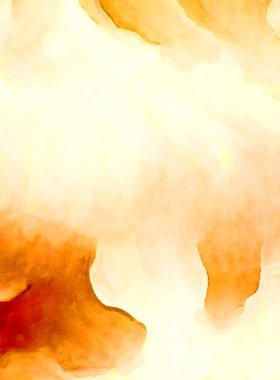 Soyut suluboya sanat eserleri. Fırça boyalı dijital resim. Renkli yaratıcı suluboya çizimi.