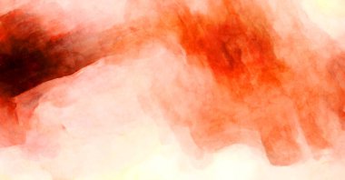 Soyut suluboya sanat eserleri. Fırça boyalı dijital resim. Renkli yaratıcı suluboya çizimi.