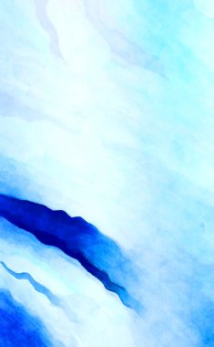 Soyut suluboya sanat eserleri. Fırça boyalı dijital resim. Renkli yaratıcı suluboya çizimi.