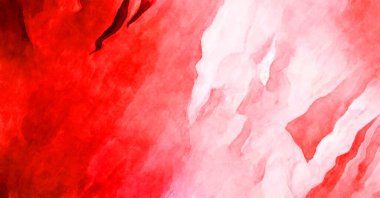 Soyut suluboya sanat eserleri. Fırça boyalı dijital resim. Renkli yaratıcı suluboya çizimi.