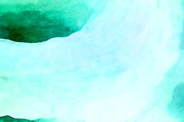 Soyut suluboya sanat eserleri. Fırça boyalı dijital resim. Renkli yaratıcı suluboya çizimi.