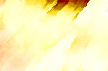 Soyut suluboya sanat eserleri. Fırça boyalı dijital resim. Renkli yaratıcı suluboya çizimi.