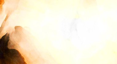 Soyut suluboya sanat eserleri. Fırça boyalı dijital resim. Renkli yaratıcı suluboya çizimi.