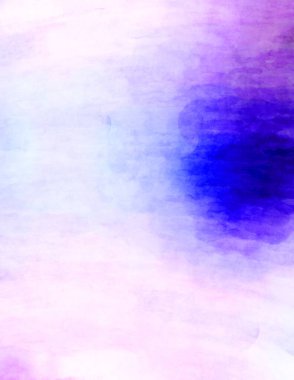 Soyut suluboya sanat eserleri. Fırça boyalı dijital resim. Renkli yaratıcı suluboya çizimi.