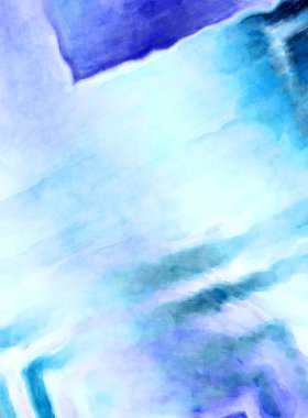 Soyut suluboya sanat eserleri. Fırça boyalı dijital resim. Renkli yaratıcı suluboya çizimi.