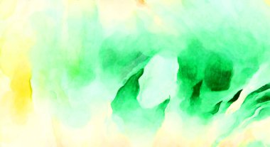 Soyut suluboya sanat eserleri. Fırça boyalı dijital resim. Renkli yaratıcı suluboya çizimi.