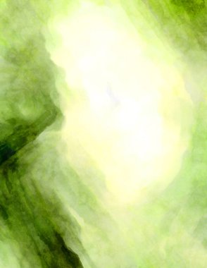 Soyut suluboya sanat eserleri. Fırça boyalı dijital resim. Renkli yaratıcı suluboya çizimi.