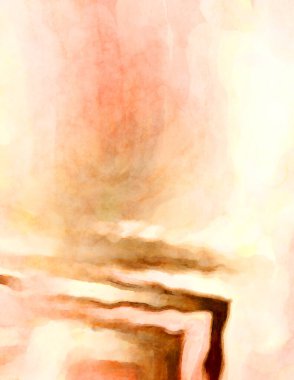 Soyut suluboya sanat eserleri. Fırça boyalı dijital resim. Renkli yaratıcı suluboya çizimi.