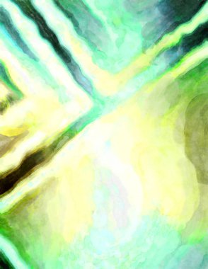 Soyut suluboya sanat eserleri. Fırça boyalı dijital resim. Renkli yaratıcı suluboya çizimi.