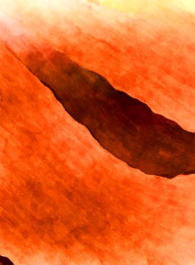 Soyut suluboya sanat eserleri. Fırça boyalı dijital resim. Renkli yaratıcı suluboya çizimi.