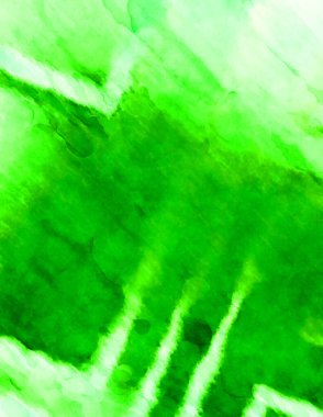 Soyut suluboya sanat eserleri. Fırça boyalı dijital resim. Renkli yaratıcı suluboya çizimi.