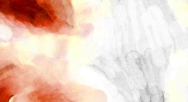 Soyut suluboya sanat eserleri. Fırça boyalı dijital resim. Renkli yaratıcı suluboya çizimi.