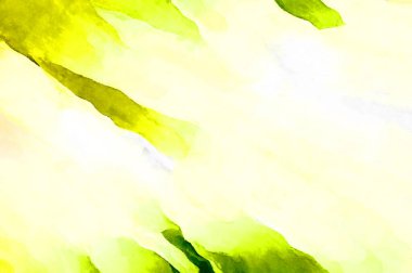 Soyut suluboya sanat eserleri. Fırça boyalı dijital resim. Renkli yaratıcı suluboya çizimi.