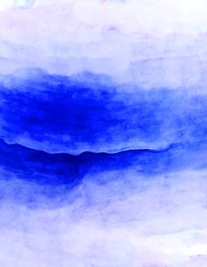 Soyut suluboya sanat eserleri. Fırça boyalı dijital resim. Renkli yaratıcı suluboya çizimi.