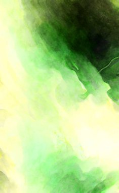 Soyut suluboya sanat eserleri. Fırça boyalı dijital resim. Renkli yaratıcı suluboya çizimi.