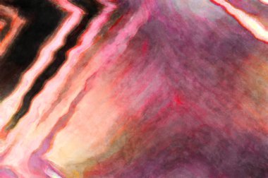 Soyut suluboya sanat eserleri. Fırça boyalı dijital resim. Renkli yaratıcı suluboya çizimi.