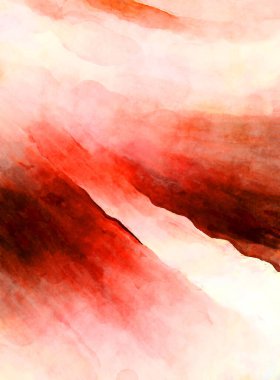 Soyut suluboya sanat eserleri. Fırça boyalı dijital resim. Renkli yaratıcı suluboya çizimi.