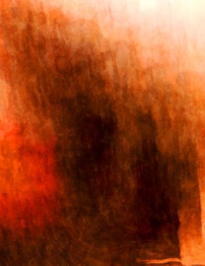 Soyut suluboya sanat eserleri. Fırça boyalı dijital resim. Renkli yaratıcı suluboya çizimi.