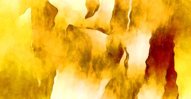 Soyut suluboya sanat eserleri. Fırça boyalı dijital resim. Renkli yaratıcı suluboya çizimi.