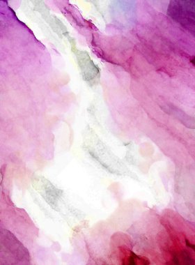 Soyut suluboya sanat eserleri. Fırça boyalı dijital resim. Renkli yaratıcı suluboya çizimi.