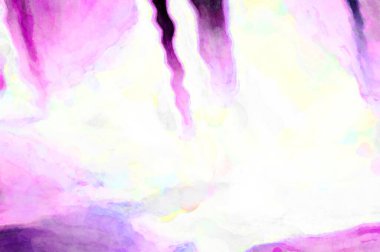 Soyut suluboya sanat eserleri. Fırça boyalı dijital resim. Renkli yaratıcı suluboya çizimi.