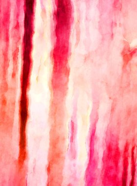 Soyut suluboya sanat eserleri. Fırça boyalı dijital resim. Renkli yaratıcı suluboya çizimi.