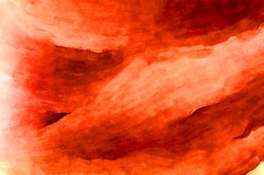 Soyut suluboya sanat eserleri. Fırça boyalı dijital resim. Renkli yaratıcı suluboya çizimi.