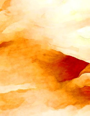 Soyut suluboya sanat eserleri. Fırça boyalı dijital resim. Renkli yaratıcı suluboya çizimi.