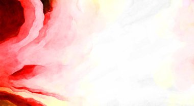 Soyut suluboya sanat eserleri. Fırça boyalı dijital resim. Renkli yaratıcı suluboya çizimi.