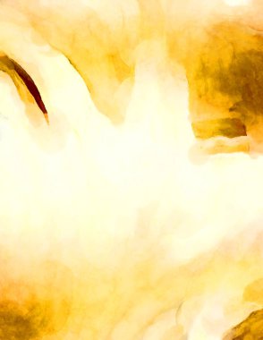 Soyut suluboya sanat eserleri. Fırça boyalı dijital resim. Renkli yaratıcı suluboya çizimi.