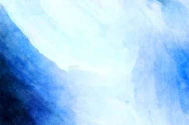 Soyut suluboya sanat eserleri. Fırça boyalı dijital resim. Renkli yaratıcı suluboya çizimi.