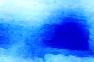 Soyut suluboya sanat eserleri. Fırça boyalı dijital resim. Renkli yaratıcı suluboya çizimi.