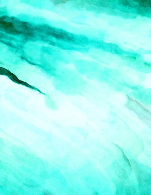 Soyut suluboya sanat eserleri. Fırça boyalı dijital resim. Renkli yaratıcı suluboya çizimi.