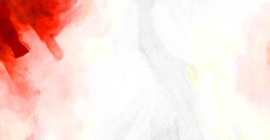 Soyut suluboya sanat eserleri. Fırça boyalı dijital resim. Renkli yaratıcı suluboya çizimi.