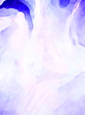 Soyut suluboya sanat eserleri. Fırça boyalı dijital resim. Renkli yaratıcı suluboya çizimi.