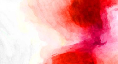 Soyut suluboya sanat eserleri. Fırça boyalı dijital resim. Renkli yaratıcı suluboya çizimi.