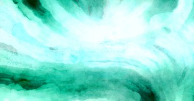 Soyut suluboya sanat eserleri. Fırça boyalı dijital resim. Renkli yaratıcı suluboya çizimi.