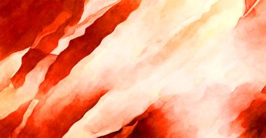 Soyut suluboya sanat eserleri. Fırça boyalı dijital resim. Renkli yaratıcı suluboya çizimi.