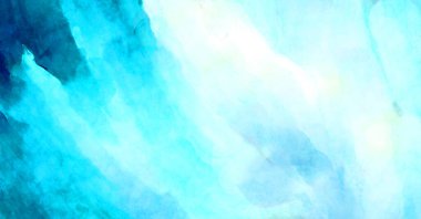 Soyut suluboya sanat eserleri. Fırça boyalı dijital resim. Renkli yaratıcı suluboya çizimi.