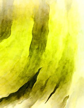 Soyut suluboya sanat eserleri. Fırça boyalı dijital resim. Renkli yaratıcı suluboya çizimi.