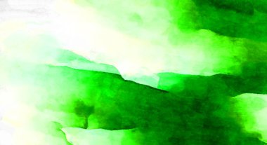 Soyut suluboya sanat eserleri. Fırça boyalı dijital resim. Renkli yaratıcı suluboya çizimi.