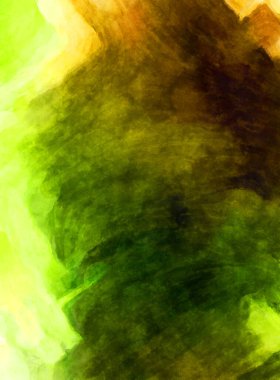 Soyut suluboya sanat eserleri. Fırça boyalı dijital resim. Renkli yaratıcı suluboya çizimi.