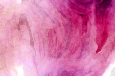 Soyut suluboya sanat eserleri. Fırça boyalı dijital resim. Renkli yaratıcı suluboya çizimi.