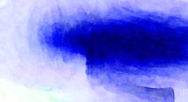 Soyut suluboya sanat eserleri. Fırça boyalı dijital resim. Renkli yaratıcı suluboya çizimi.