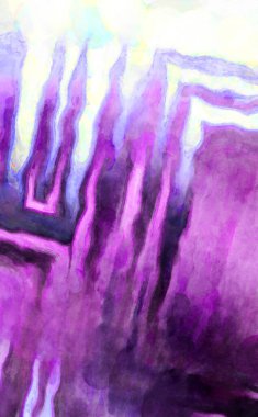 Soyut suluboya sanat eserleri. Fırça boyalı dijital resim. Renkli yaratıcı suluboya çizimi.