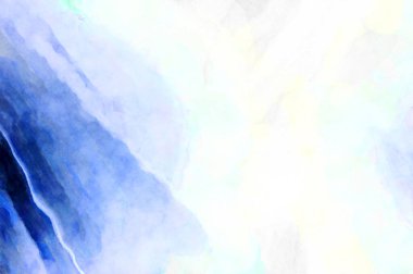 Soyut suluboya sanat eserleri. Fırça boyalı dijital resim. Renkli yaratıcı suluboya çizimi.