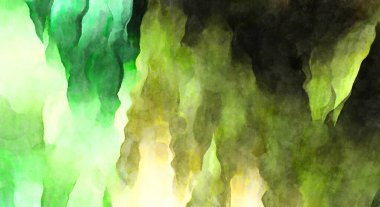 Soyut suluboya sanat eserleri. Fırça boyalı dijital resim. Renkli yaratıcı suluboya çizimi.