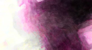 Soyut suluboya sanat eserleri. Fırça boyalı dijital resim. Renkli yaratıcı suluboya çizimi.